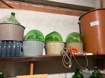 Daminciana in vetro e da vino 54 litri