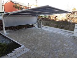 Tettoia auto MT. 5X5 Mod.CL