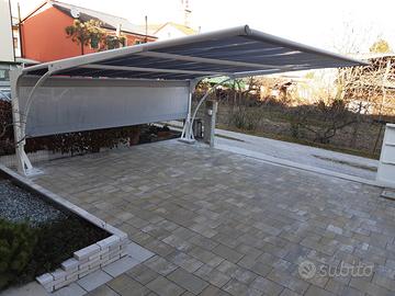Tettoia auto MT. 5X5 Mod.CL