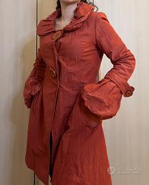 Vintage Giacca A Palloncino Imbottita Piumino