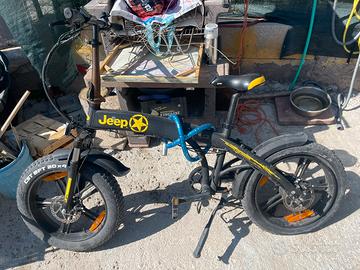 bici elettrica jeep