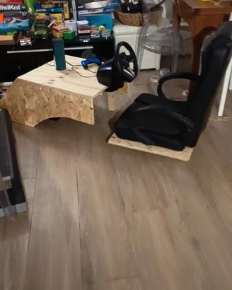 SOLO LA POSTAZIONE IN LEGNO
