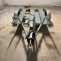 Carrello porta moto 3 posti Cresci