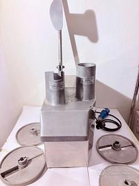 Tagliaverdure professionale elettrico con 4 dischi