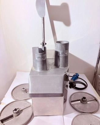 Tagliaverdure professionale elettrico con 4 dischi