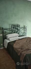 letto matrimoniale in ferro battuto 