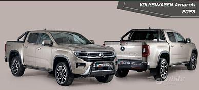 VW Amarok 2023> Roll bar-bull bar-pedane inox