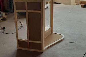 Piaggio Ape faro basso AB/AC  calesse artigianale.