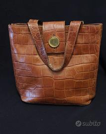 Borsa vintage anni ’70 in pelle