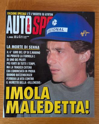 Rivista Auto & Sport Senna n.18 03/05/1994