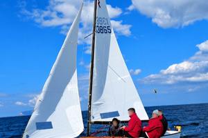 barca a vela e diporto classe Lightning in legno