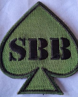 Patch Tattica Asso di Picche SBB Velcro - Verde Er