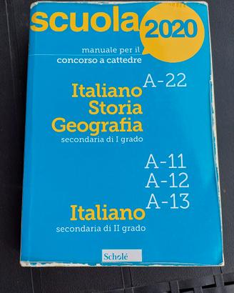 Manuale concorso scuola A22 A11 A12 A13