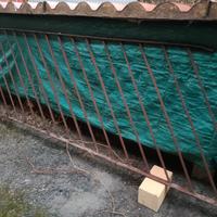  vecchia ringhiera in ferro battuto 