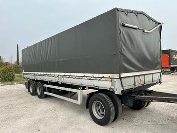 RIMORCHIO RIBASSATO ZORZI NANO 3 ASSI DA 8,50