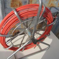 Sonda passacavi in fibra di vetro 9 mm x 60 m con