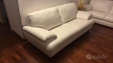 Divano pelle - 2 posti- PoltroneSofa