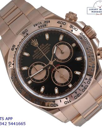 ROLEX Cosmograph Daytona 116505 black Chromalight