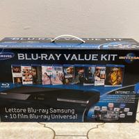 Lettore Blu Ray Samsung + 10 film - Value Kit