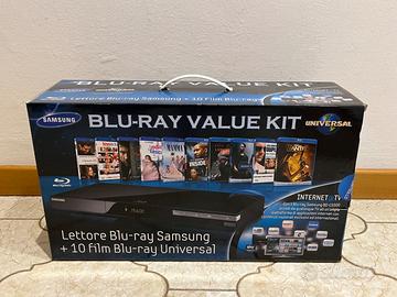 Lettore Blu Ray Samsung + 10 film - Value Kit