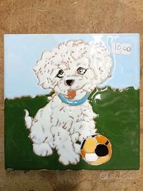 Sottopentola smaltato 15x15