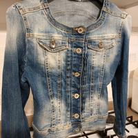 Giubbino da donna in jeans made in Italy 