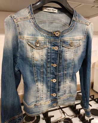 Giubbino da donna in jeans made in Italy 