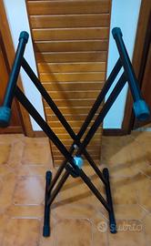 Barra X Regolabile – Supporto Laptop/Controller DJ