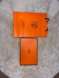 portafoglio hermes nuovo mai usato