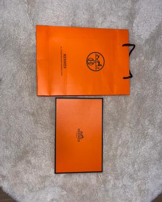 portafoglio hermes nuovo mai usato