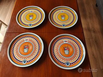 4 piatti pizza Estathe' 