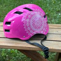 SkullCap® Casco BMX donna colore Rosa