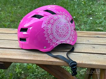 SkullCap® Casco BMX donna colore Rosa