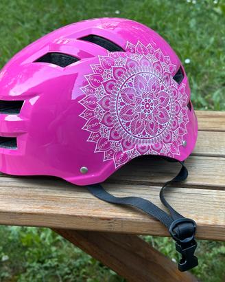 SkullCap® Casco BMX donna colore Rosa