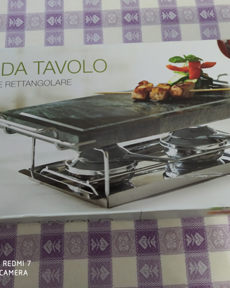 Grill da tavolo pietra ollare