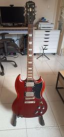 Chitarra epiphone sg g400 custom + amplificatore