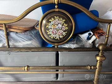 Letto ottone