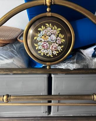 Letto ottone
