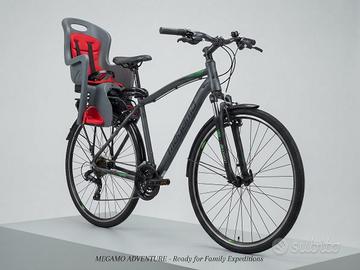Bici Trekking Megamo + Seggiolino Bimbo 22kg