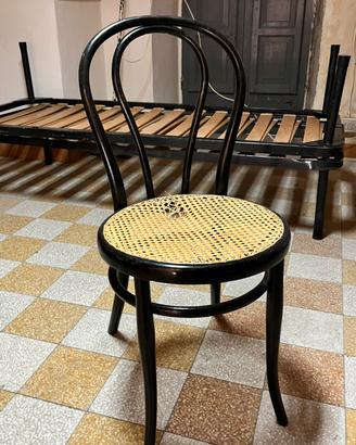 2sedie thonet paglia di vienna