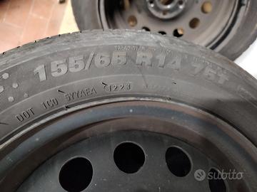 Gomme 155/65 R14 con cerchio
