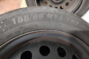 Gomme 155/65 R14 con cerchio