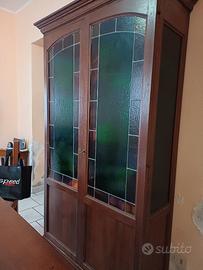 Credenza a vetri