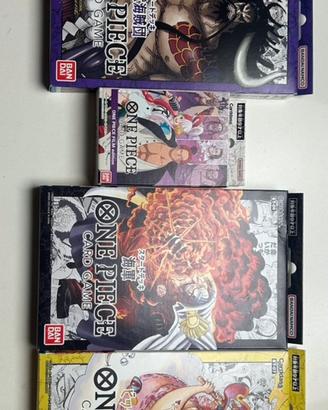 Set 7 Deck Sealed one piece originali st03 - st09