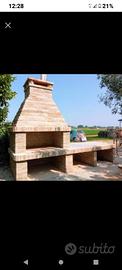 barbecue  ,camini e forni per pizza