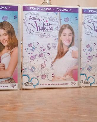 Dvd Disney Violetta e diario 