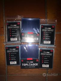 50 Toploader + 400 Sleeves Ultra PRO Pokemon
