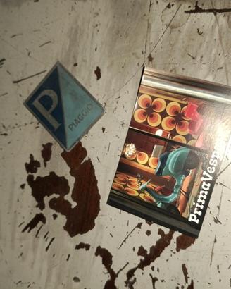 scudetto piaggio vespa 125 150 originale conservat