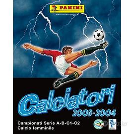 Set completo album calciatori panini 2003/04