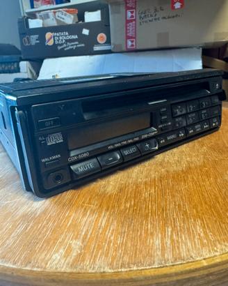 Autoradio Sony CDX-5080 anni ’90 – non testata